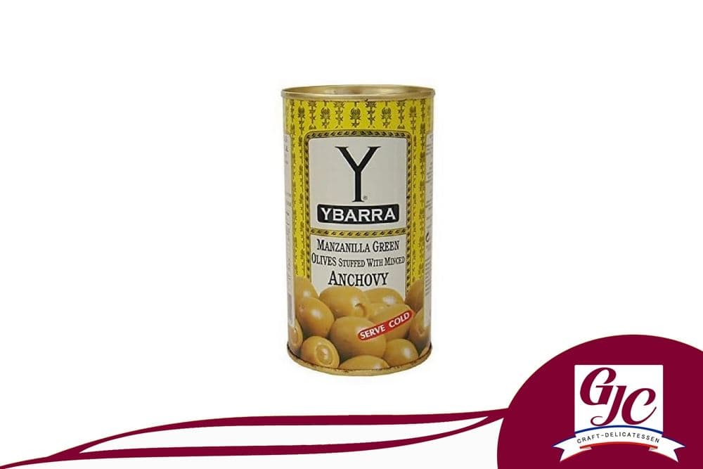 Olives vertes farcies é l'anchois