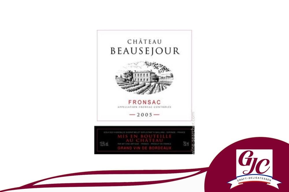 Chéteau Beausejour Fronsac AOC