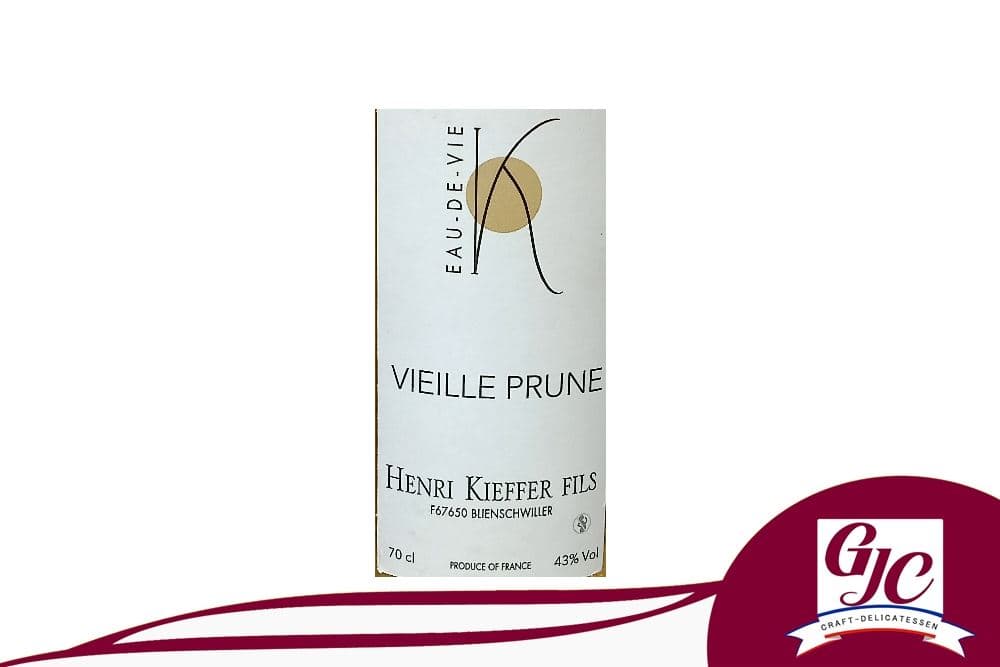 Eau de vie Vieille Prune Alsace