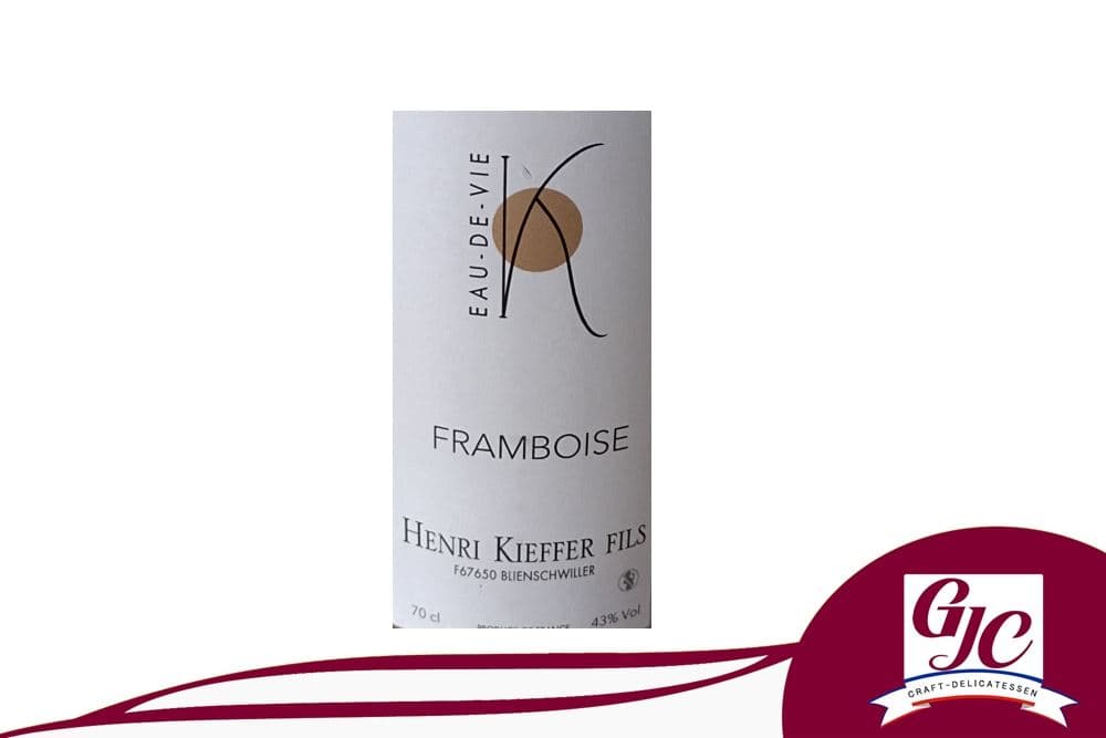 Eau de vie Framboise Alsace