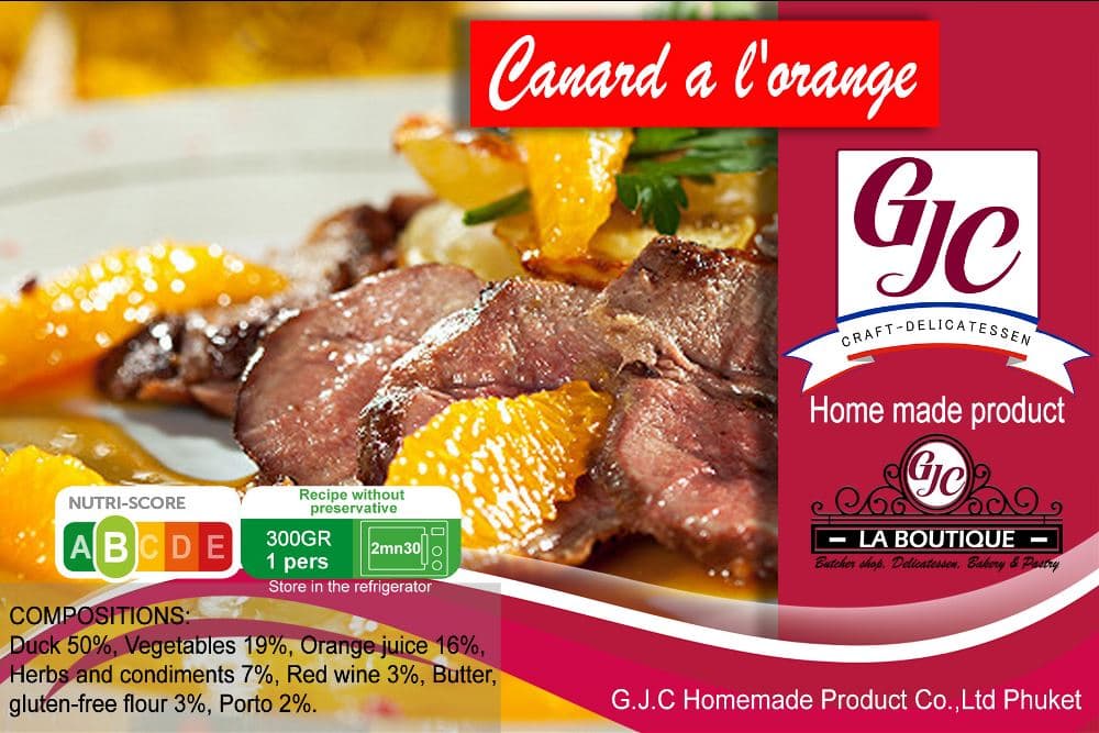 Canard é l'orange