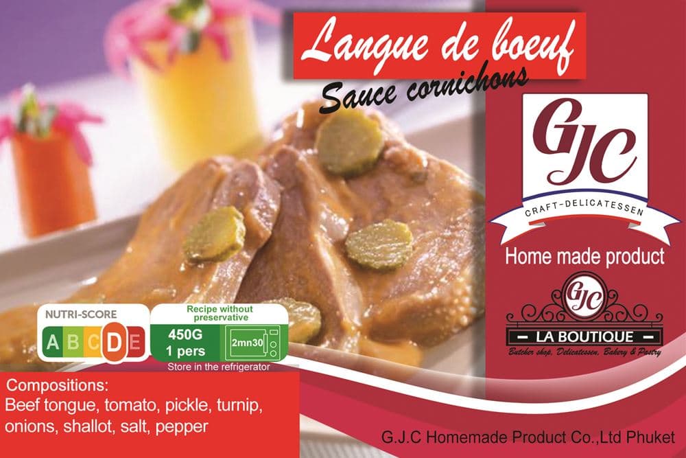 Langue de boeuf sauce Charcutière