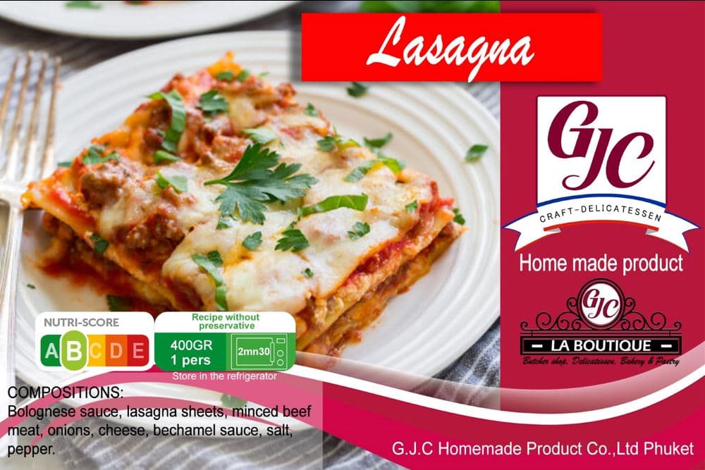 Lasagnes de Béuf