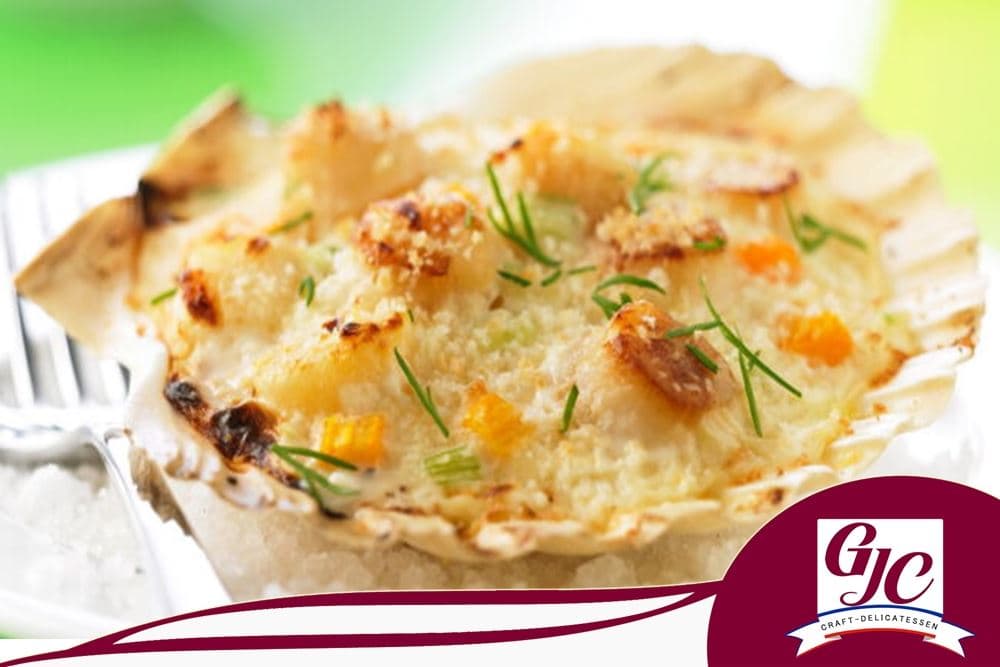 Coquille de Saint Jacques Gratinée ( 6 noix)