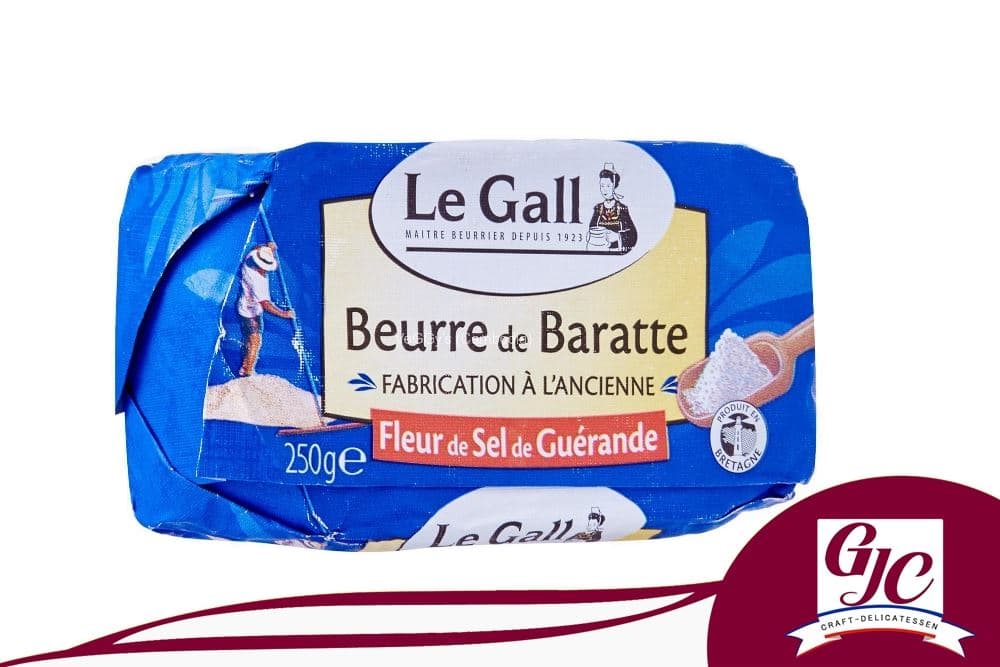 Beurre de Baratte Fleur de sel Guérande Le Gall