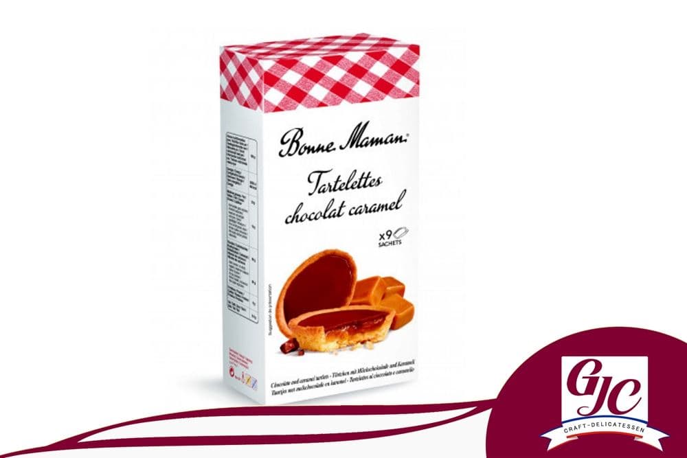 Tartelettes au chocolat et au caramel Bonne Maman