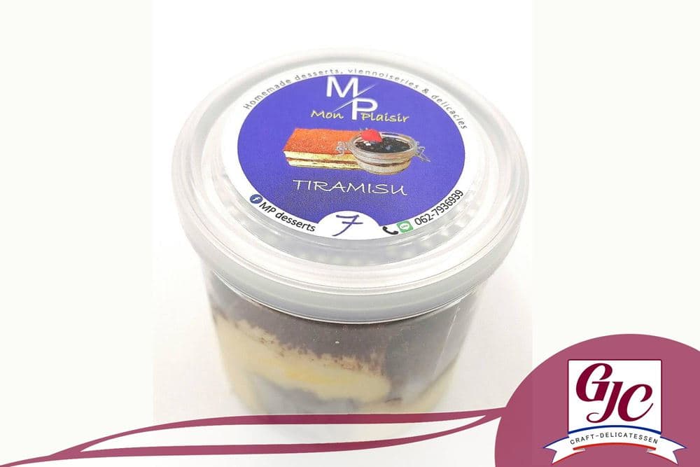 Tiramisu en verrine plastique