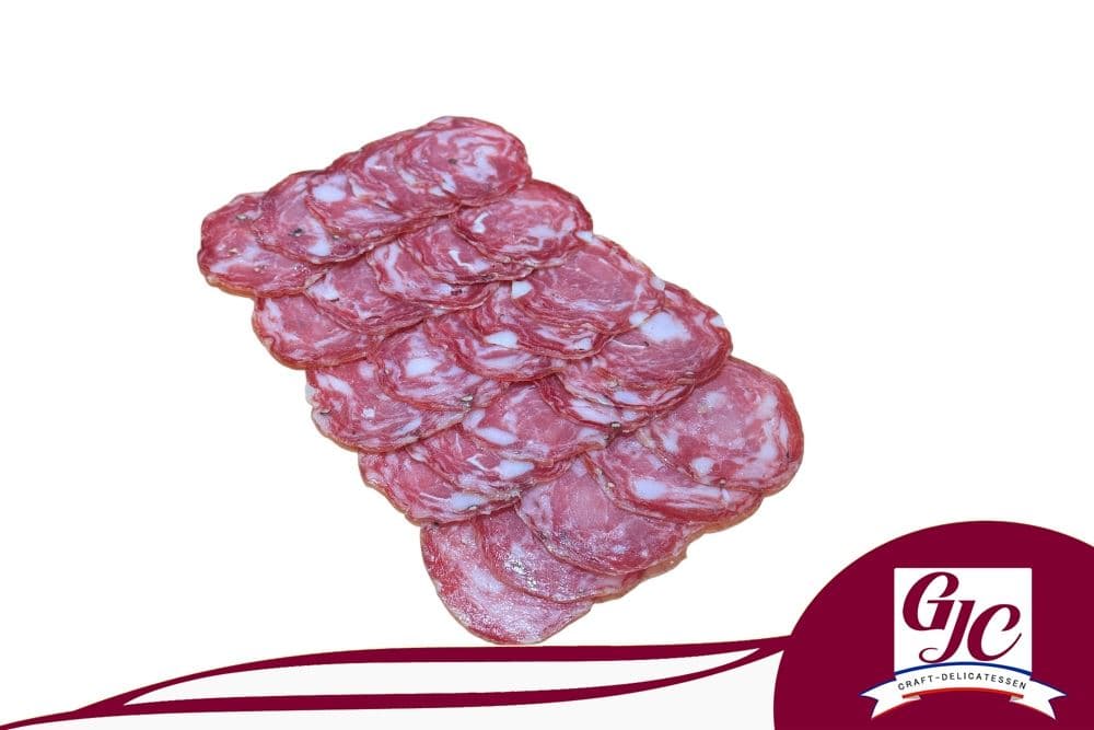 Saucisson sec tranché