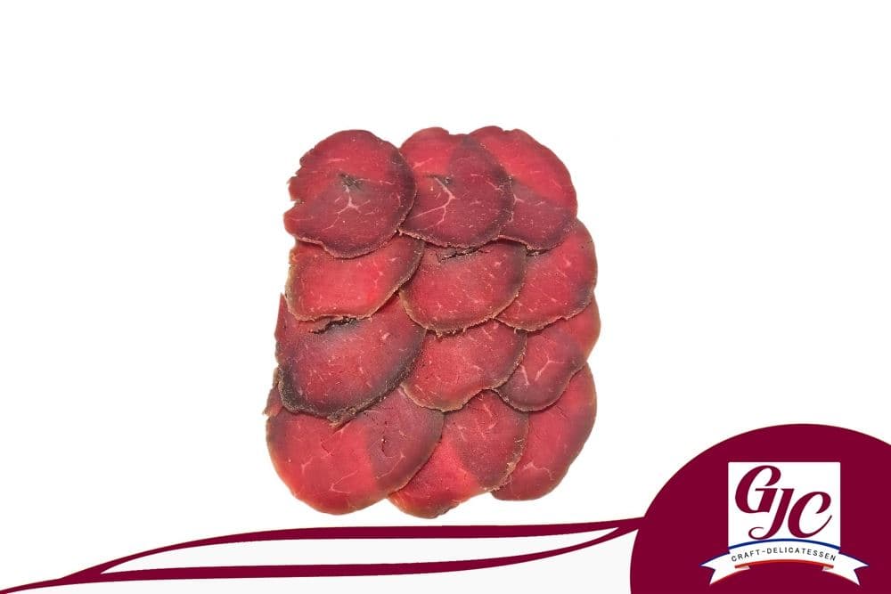 Viande séchée maison tranché