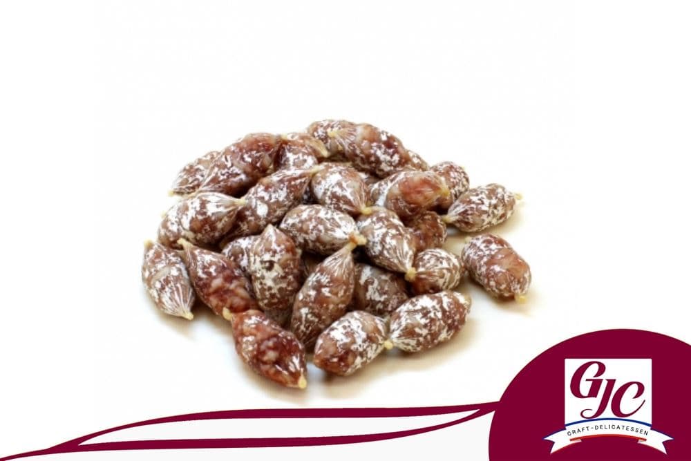 Saucisse séche en forme d'Olives