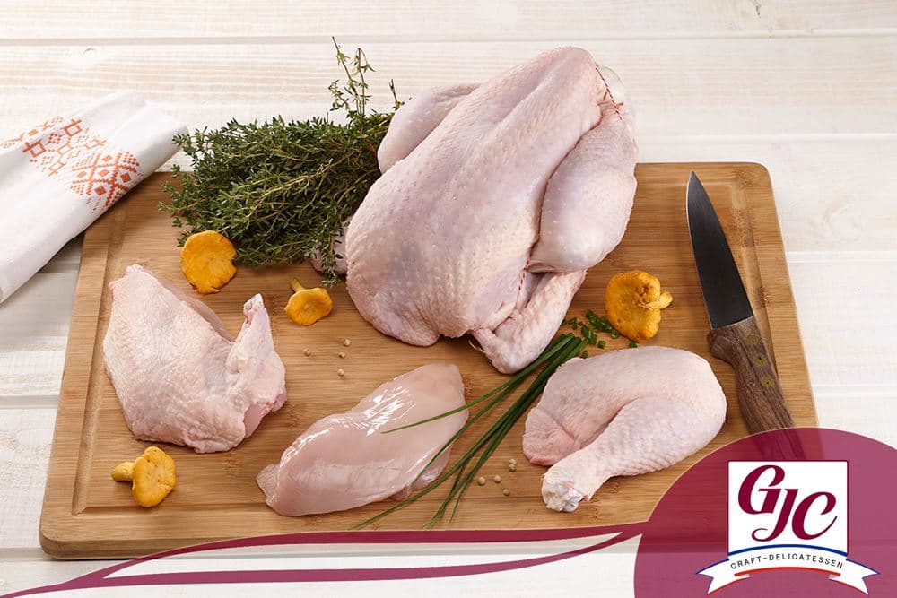 Poulet fermier gamme label rouge